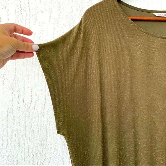 Top tunic elastic waist bat sleeves 14 Camaieu - Picture 2 of 5